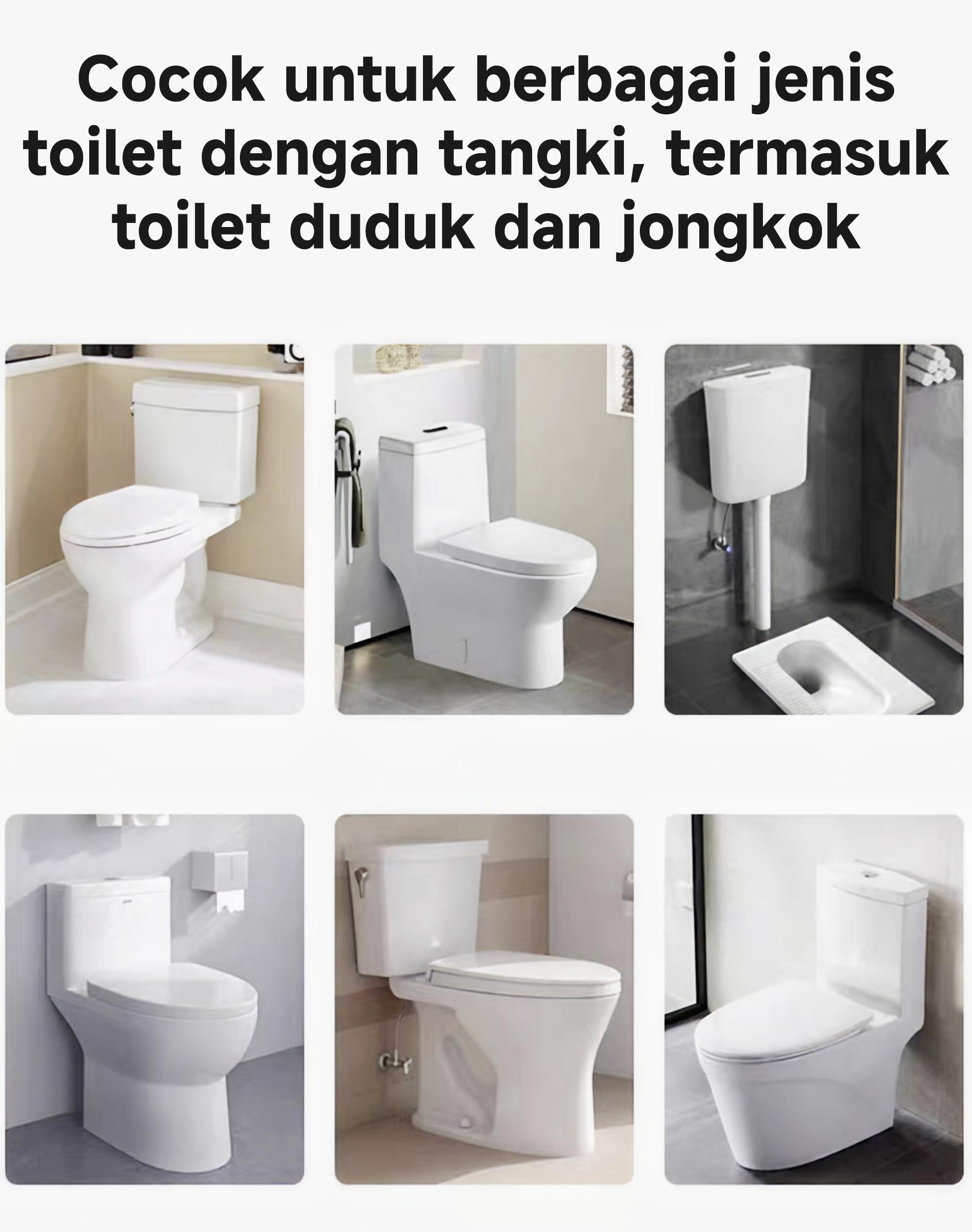 Pembersih Toilet Gelembung Biru Bowling untuk Menghilangkan Bau Pewangi Kerak dan Noda Artefak Penghilang Bau Toilet Efektif dan Praktis - Membersihkan, Tisu