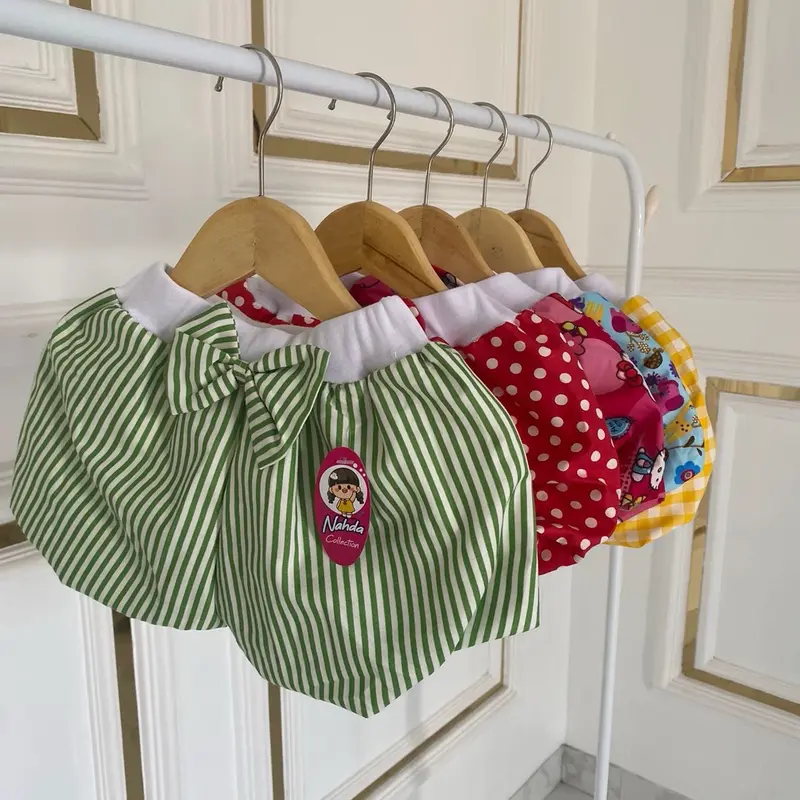 BELI LOKAL || Isi 5 Celana Balon Anak Perempuan Usia 6 Bulan Sampai 2 Tahun Katun Cewek Newborn Bayi 1