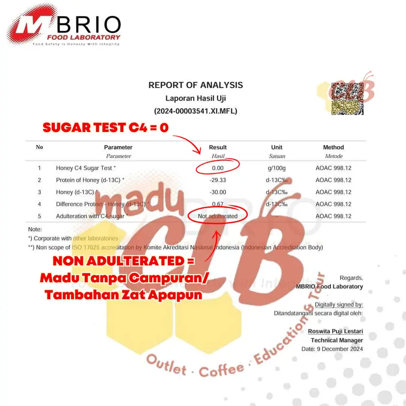 Madu CLB 5kg Paket Usaha Madu Murni Kadar air 17% Untuk Maklon, Industri, Pabrik 8