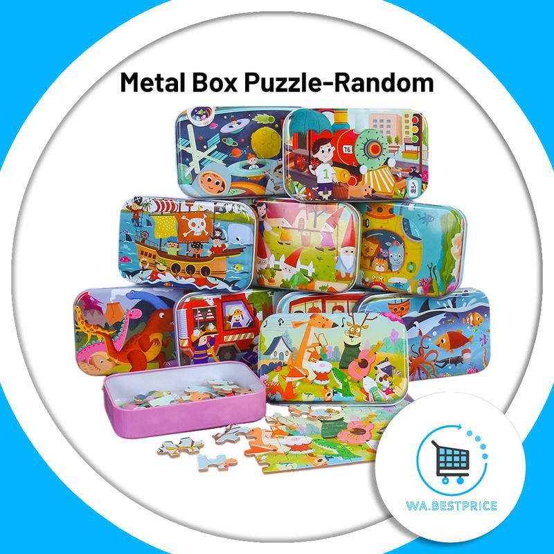 WABEST 60pcs Wooden Cartoon Puzzle Kids Learning Jigsaw Puzzle - TikTok ...