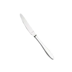 Serena Vancouver Dessert Knife - Stainless Steel 7 mm - Panjang 20 cm - Tahan Korosi - Desain Elegan untuk Hotel & Restoran