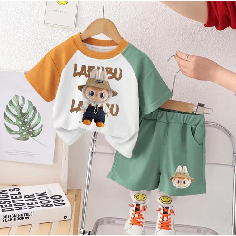 Setelan Anak Motif Labubu Top Fashion Terbaru Usia 1-6 Tahun - Brand Baru 0