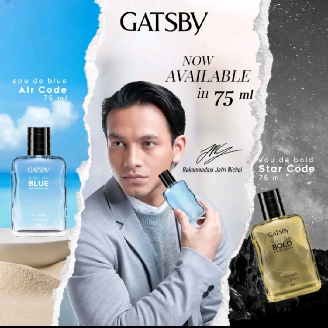 GATSBY Eau De Blue Eau De Parfum 75ml