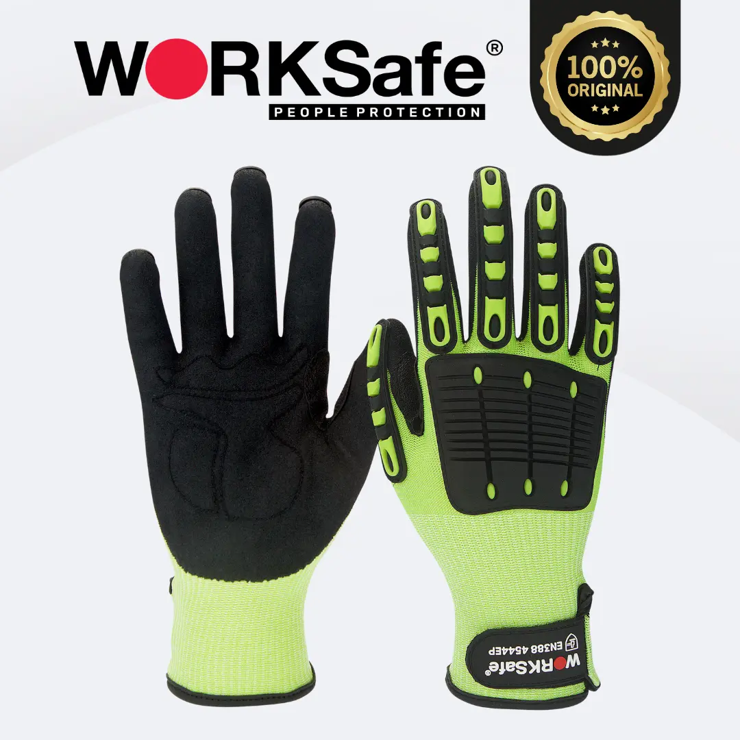 WORKSafe N500IMP CUT E High Cut and Impact Defence Protective Gloves