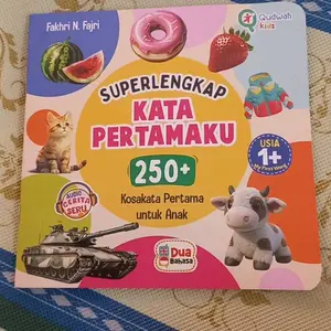 Buku Ceria 250 Kata Pertamaku Super Lengkap || Audio Book || Buku Balita II Buku Anak 1th+ II Buku Anak 2th || Buku Anak 3th || Buku Bayi 2 Bahasa || Buku Anti Speach Delay