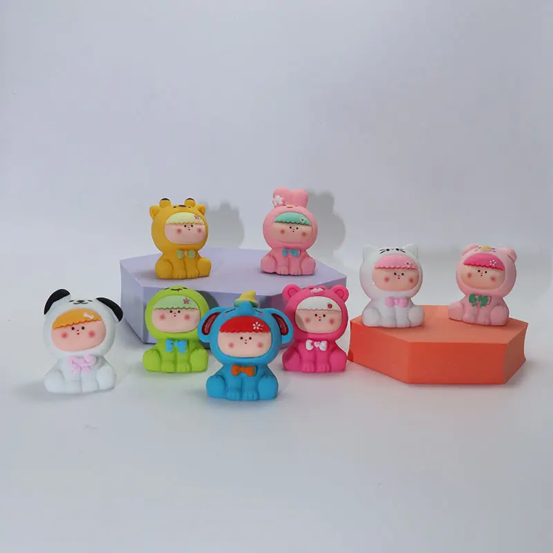(CO 1 buka 8 bags )Boneka Aksesori DIY 3D Hewan Lilis Ukuran Besar – Finishing Mengkilap, Kualitas Tinggi, Populer, Lucu & Trendy untuk Pajangan atau Gantungan 2