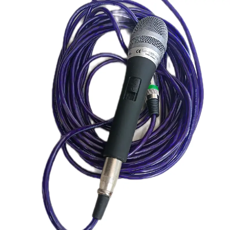 microphone bagus body full besi dan kabel panjang ukuran 10 meter 3