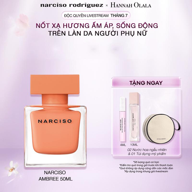 NARCISO x HANNAH - Nước hoa Narciso Rodriguez Narciso Eau De Parfum Ambrée 50ml
