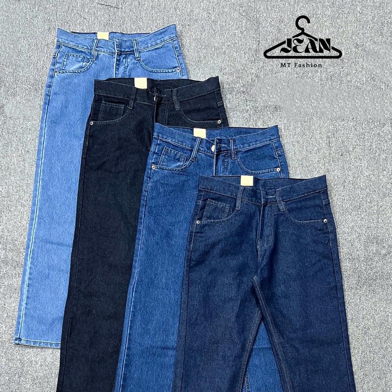 Jeans MT dài trung niên co giãn 2 chiều ống suông, 4 màu đẹp, thanh lịch, Quần Jean nam trung niên cho bố