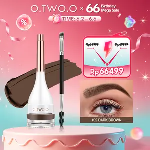 【LIVE】【Gift brush】O.TWO.O  Eyebrow Dying Cream  Natural Shaping waterproof and not easy to be stained