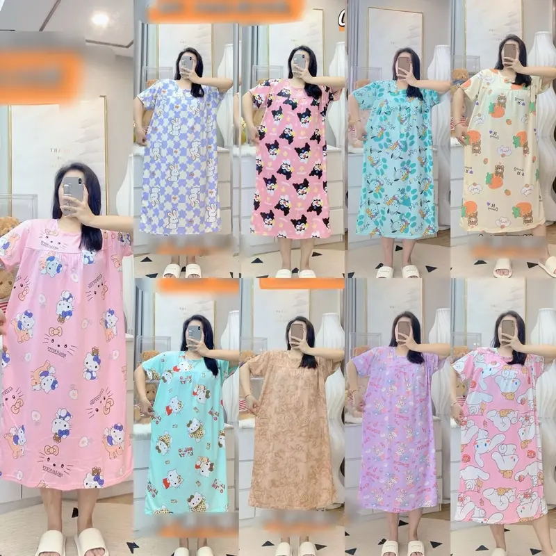 SP - Daster Longdress Jumbo Spandek Import LD 120-130cm 0