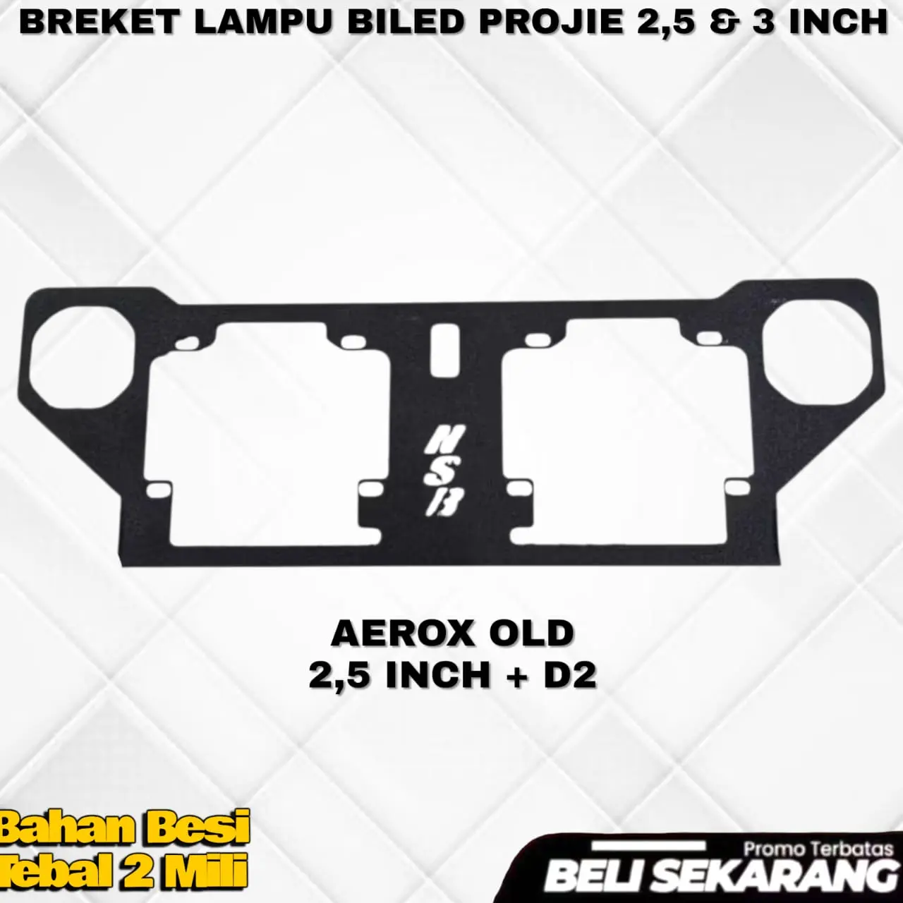 BREKET BILED-AEROX OLD 2,5 INCH