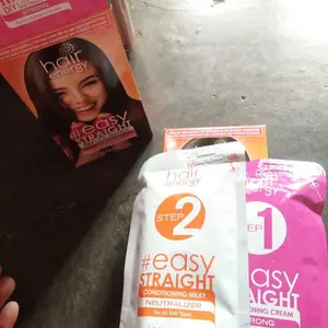 Makarizo Hair Energy Easy Straight - STRONG 120 mL Pelurus Rambut