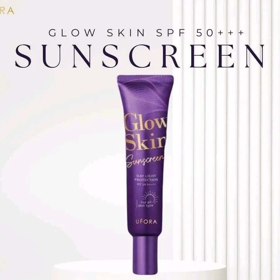 Glow skin ufora  spf 50 Sunscreen