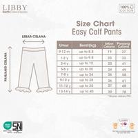 Gambar LIBBY Celana Legging Anak Perempuan Celana Pendek 7/8 Ruffle 9  - 14 Tahun (1PCS /Pack) Calf Pants Girl - Lakspur, 9-10Y dari Libby Baby Indonesia Kota Administrasi Jakarta Barat 2 Tokopedia