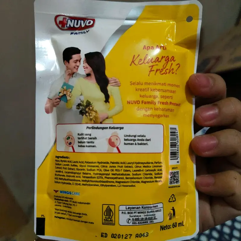Paket 9 pcs isinya Pasta Gigi Ciptadent 72 gr 3 pcs +Nuvo Bodywash 60 ml 3 pcs + Sikat Gigi isi 3 Pcs (Random) Mandi Soap Perawatan Tubuh 4