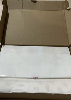 Product Review of Đồ ngủ nữ tay ngắn quần đùi – Pyjama vải xô muslin cổ sen, họa tiết hoa tulip hồng | KNG.studio (Tặng kèm dây buộc tóc scrunchies) from m**3 1