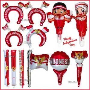 BALON FOIL TEMA 17 AGUSTUS KEMERDEKAAN INDONESIA / BALON MERAH PUTIH