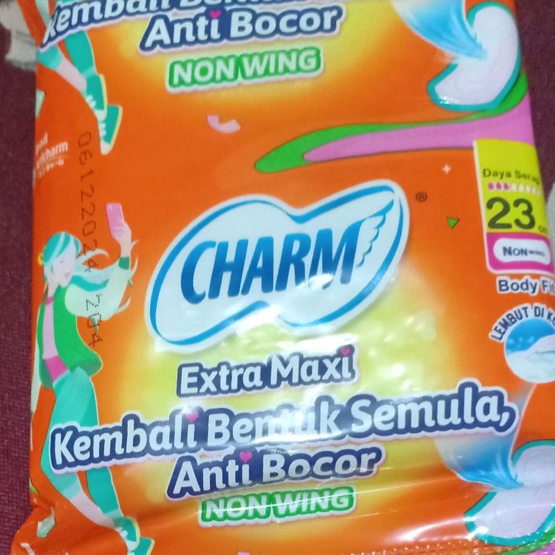 Pembalut Wanita Charm 1 Renceng isi 10sachet non wing Kewanitaan - Kemasan Sachet Praktis dan Nyaman - Feminine, Perawatan 5
