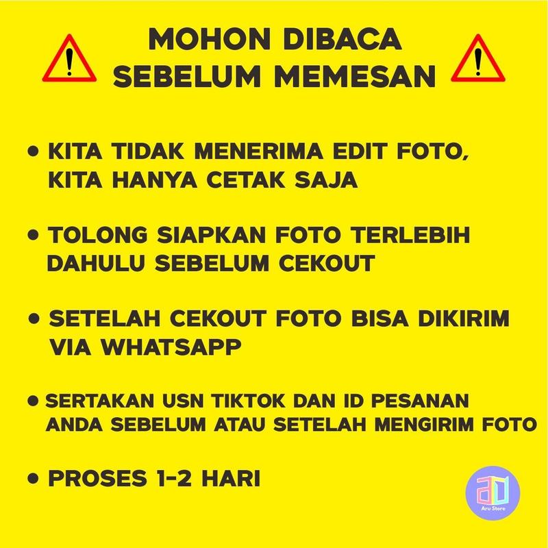 Product Introduction of CETAK FOTO BERBAGAI MACAM UKURAN MULAI DARI 2R,3R,4R,5R,6R,8R,10R MURAH DAN BERKUALITAS ( BISA COD ) 1