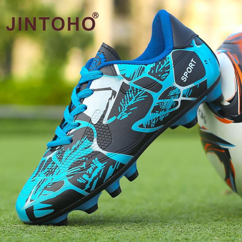 JINTOHO-Giày Bóng Đá Cho Trẻ Em, Thanh Thiếu Niên Và Người Lớn, Giày Bóng Đá TF, Giày Thể Thao Có Gai Dài Cho Bé Trai