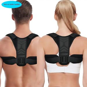 Corrector de espalda ajustable, 1 unidad, Entrenador de postura cómodo para la corrección de postura, Equipamiento de protección de espalda para mujer y hombre, Regalo de Navidad