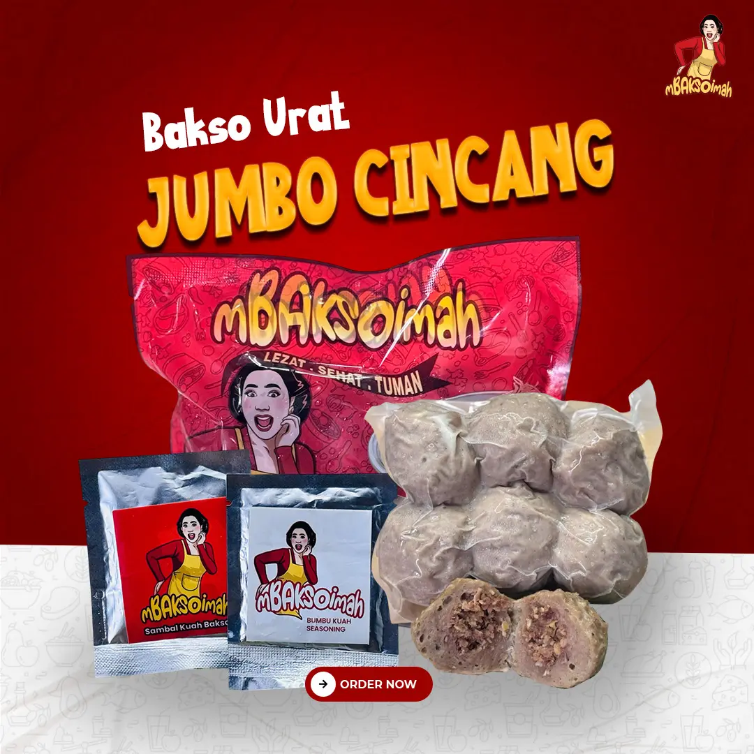 Bakso Urat Cincang (1 Pack bakso Urat Cincang 6 pcs)