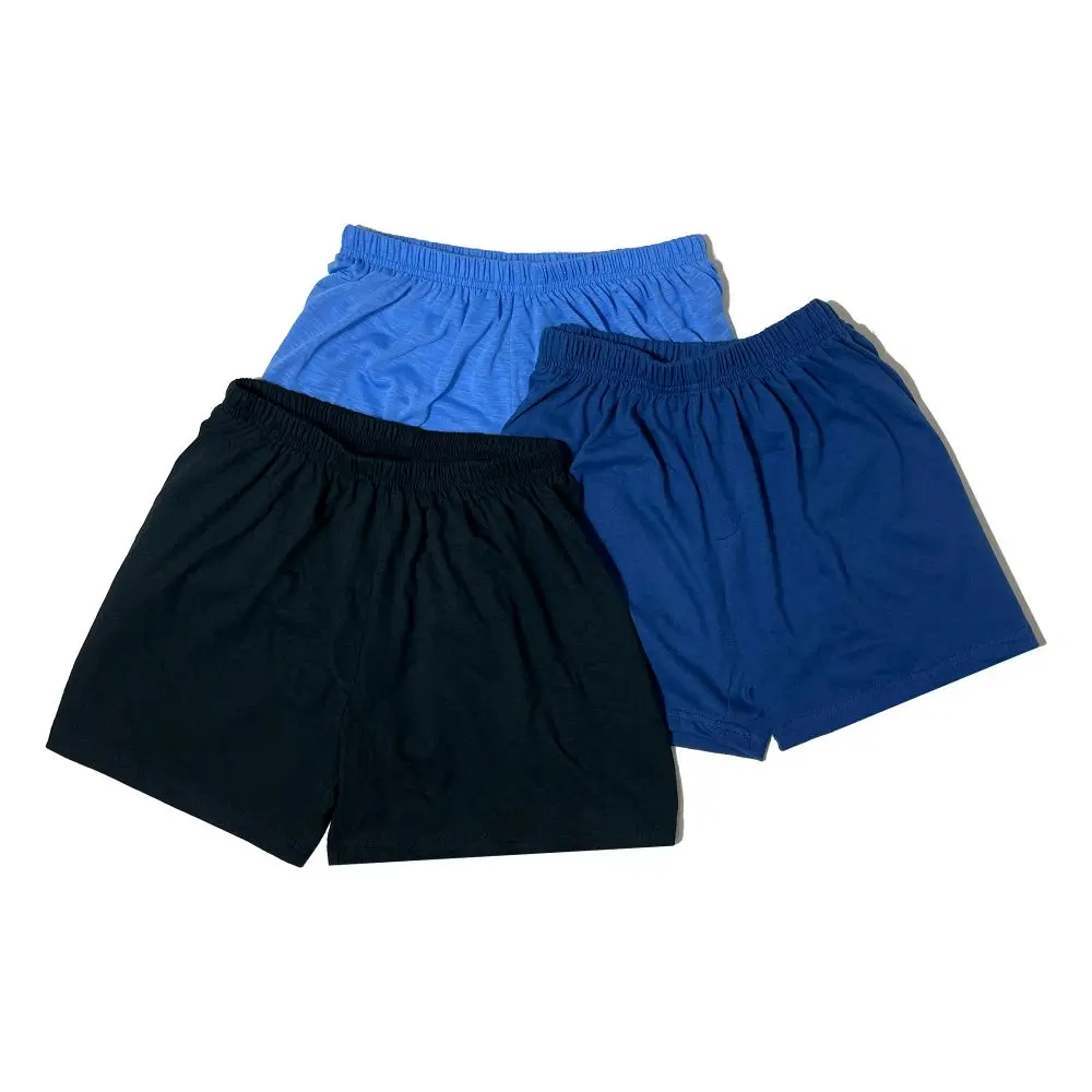 Celana Boxer Unisex Bahan Lembut & Nyaman - Edisi Dark Blue