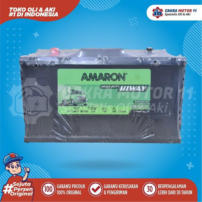 Gambar AKI GOJEK ONLY AMARON HIWAY N 100 100AH dari Cakra Motor 11 Kota Administrasi Jakarta Barat Tokopedia