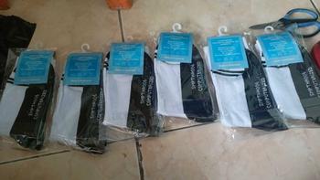 Product Review of PAKET 6 PASANG KAOS KAKI ANAK SEKOLAH SD SMP SMA PRIA DAN WANITA from d**e 0