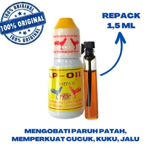 REPACK LAMPAM OIL 1,5 ML - untuk ayam