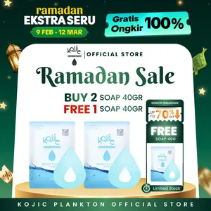 [SPECIAL LIVE] - [BELI 2 DIKIRIM 3] - [3 PCS] KOJIC PLANKTON BRIGHT & GLOW SOAP 40 GR | Brightening Soap Niacinamide 5% Mencerahkan & Menghaluskan Kulit