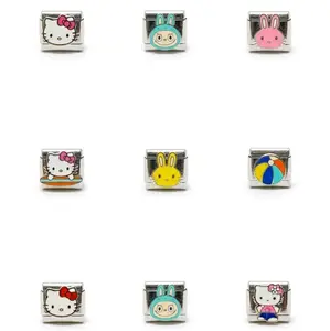 Symamu - Italian Bracelet Premium Hello Kitty Edition Labubu Edition Gelang Titanium Anti Karat