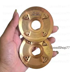 2 PCS Burner kompor rinnai diameter 7cm bahan tebal Alloy awet tahan lamaa..