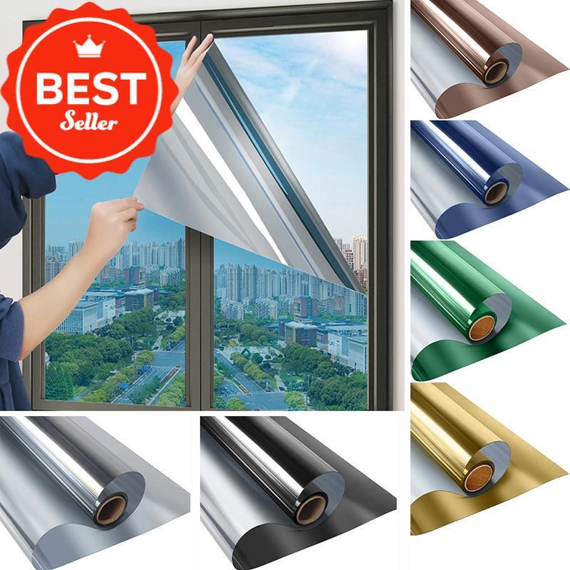 COD Hot Selling Summer Self-adhesive Glass Window Sticker One Way ...