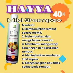 HAYYA MILD SHAMPOO HNI untuk Membersihkan dan Melembutkan Rambut