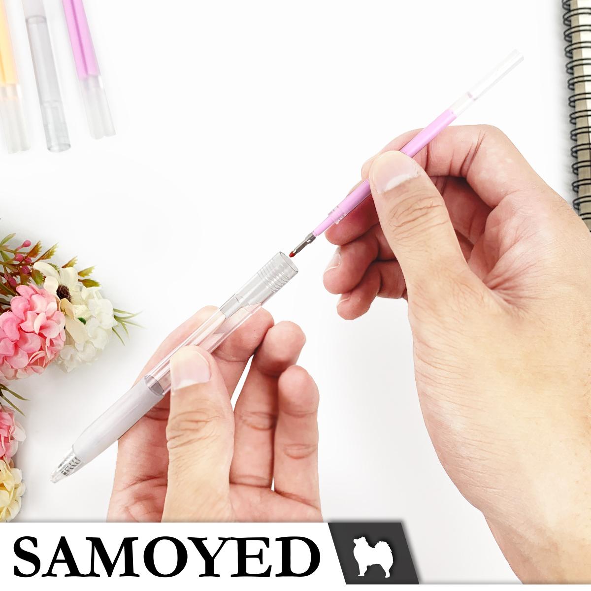 Isi / Refill Pulpen / Pena Lem Cair Warna Kertas / Paper / DIY / Craft Colour Liquid Glue Pen Refills Samoyed GLNR-O7 Isi / Refill Pulpen / Pena Lem Cair Warna Kertas / Paper / DIY / Craft Colour Liquid Glue Pen Refills Samoyed GLNR-O7