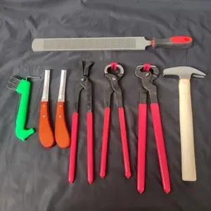 Alat Pasang Tapal Kuda Repair Farrier Hoof Tools Equestrian Kit