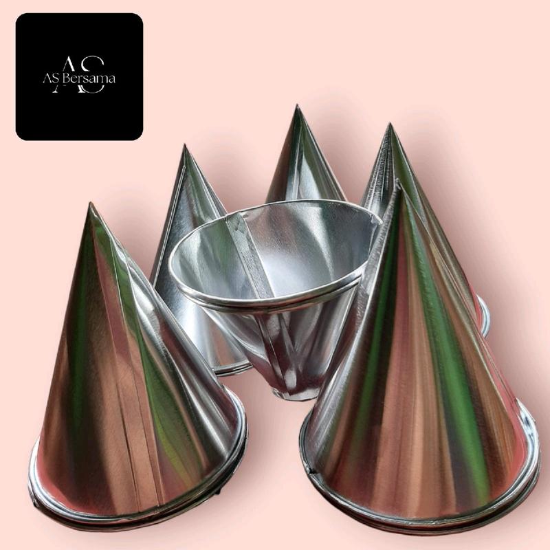 Cetakan Nasi Tumpeng Mini / Cetakan Bakso Diameter 8cm Isi 6pcs 5