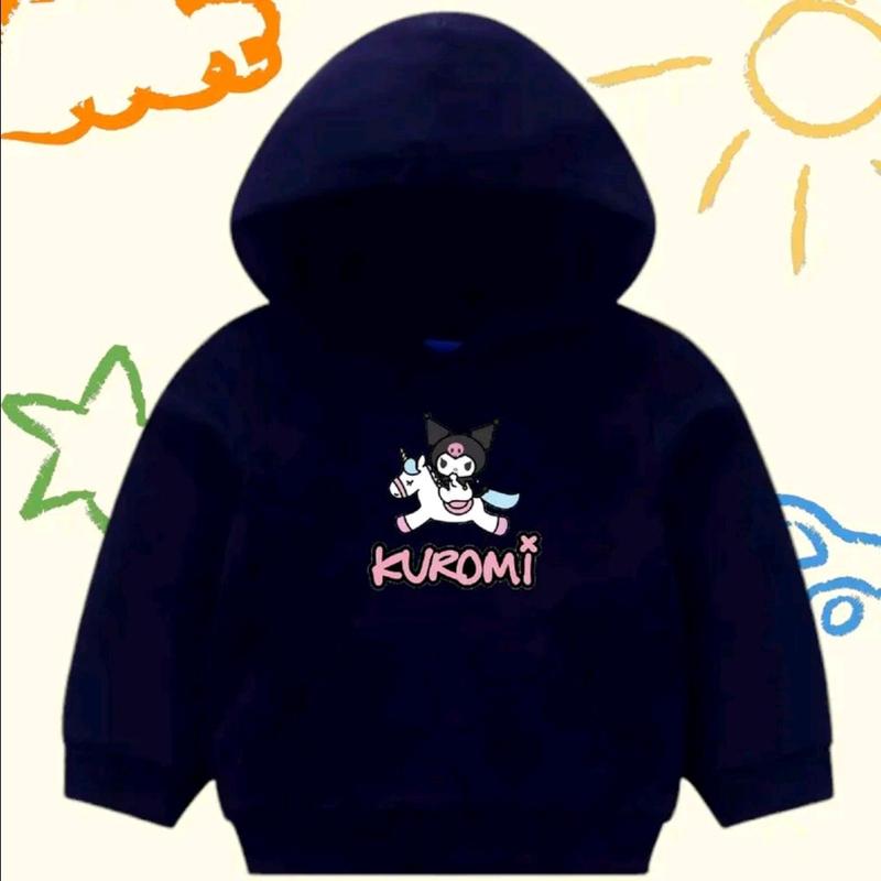 Jaket Hoodie anak kuromi usia 1-11thn 3