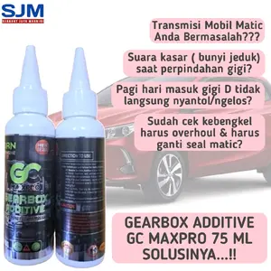 Aditif Matic GC MAXPRO Gearbox Additive Transmisi Campuran Oli Matic Engine