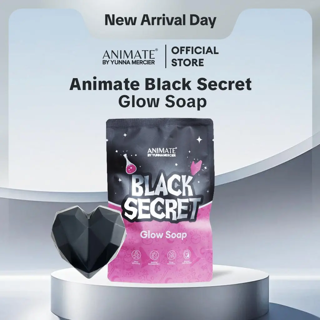 1 Pcs Black Secret Soap