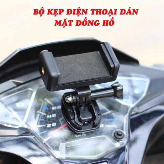Giá đỡ, kẹp điện thoại Dán Lên Mặt Đồng Hồ Xe Máy, Có Đế Cài Dễ Tháo Lắp (Kèm…