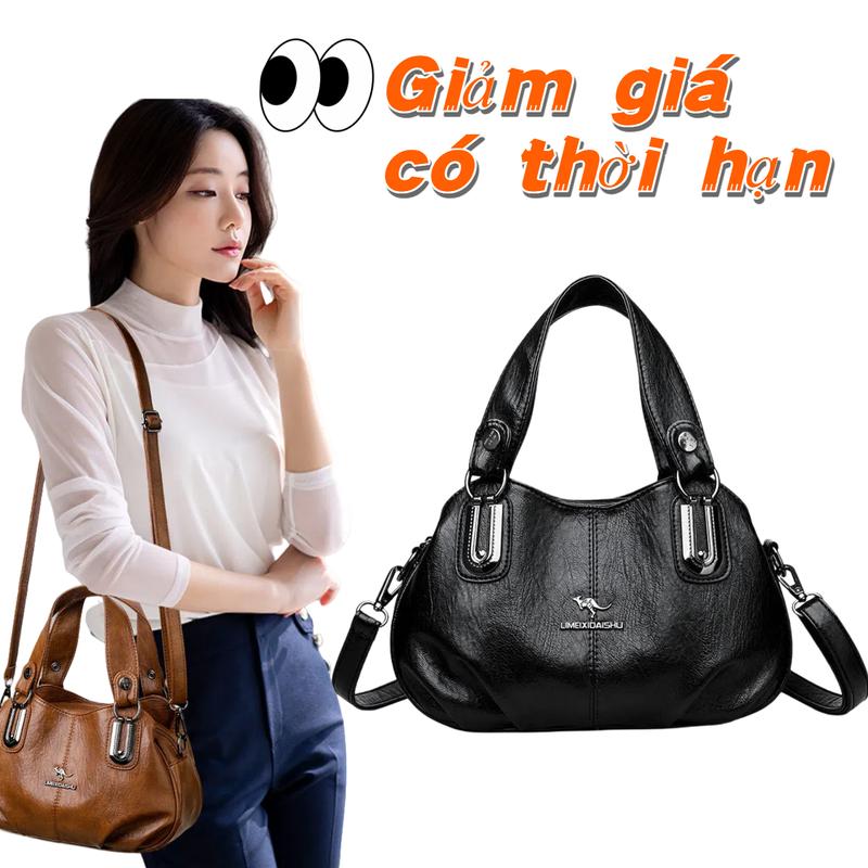  Túi Xách Nữ Da Mềm Túi Đeo Vai Túi Đưa Thư Túi Đeo Chéo Nhiều Ngăn Sức Chứa Lớn Hàng Mới Về Năm 2025 Quảng Châu Túi Đeo Vai Cao Cấp Thích Hợp Đi Học Túi Xách Hàng Mới Về Túi Vỏ Sò Biển Phù Hợp Với Phụ Nữ Trung Niên 