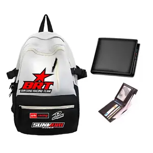 Tas Ransel Sekolah Anak Laki Laki dan Perempuan TK SD SMP SMA Terbaru Motif Racing BRT Kekinian Termurah Terbaru Multifungsi