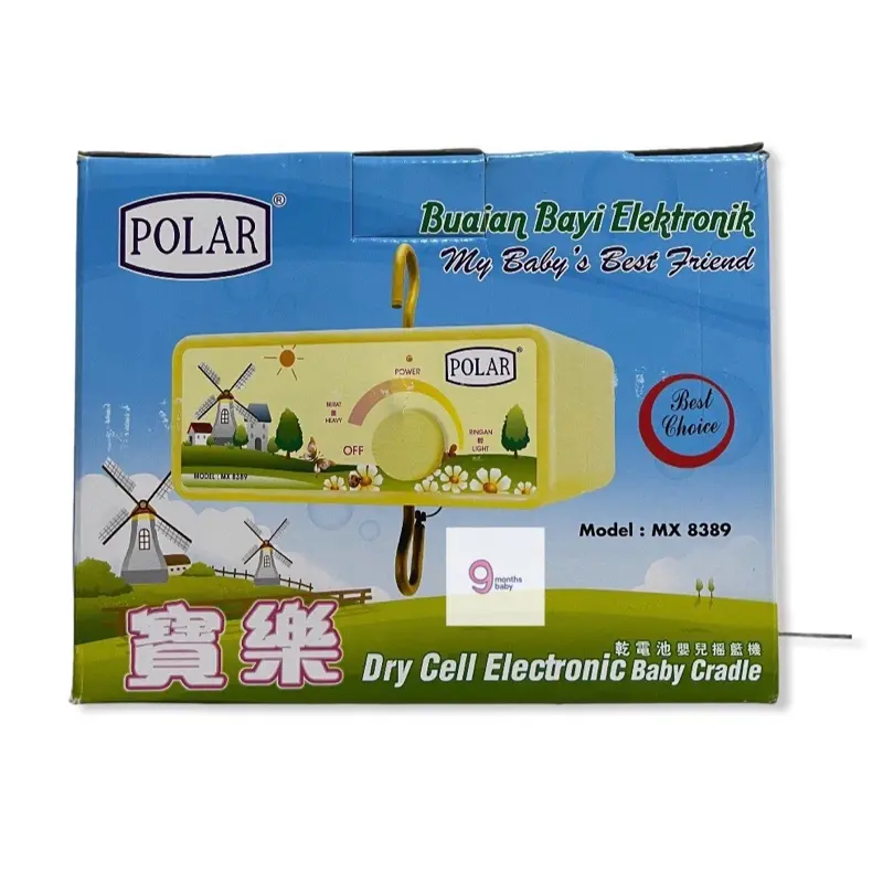 MAKASSAR - Ayunan Elektrik/Listrik/Otomatis Merk POLAR Tipe Basic Buatan Malaysia