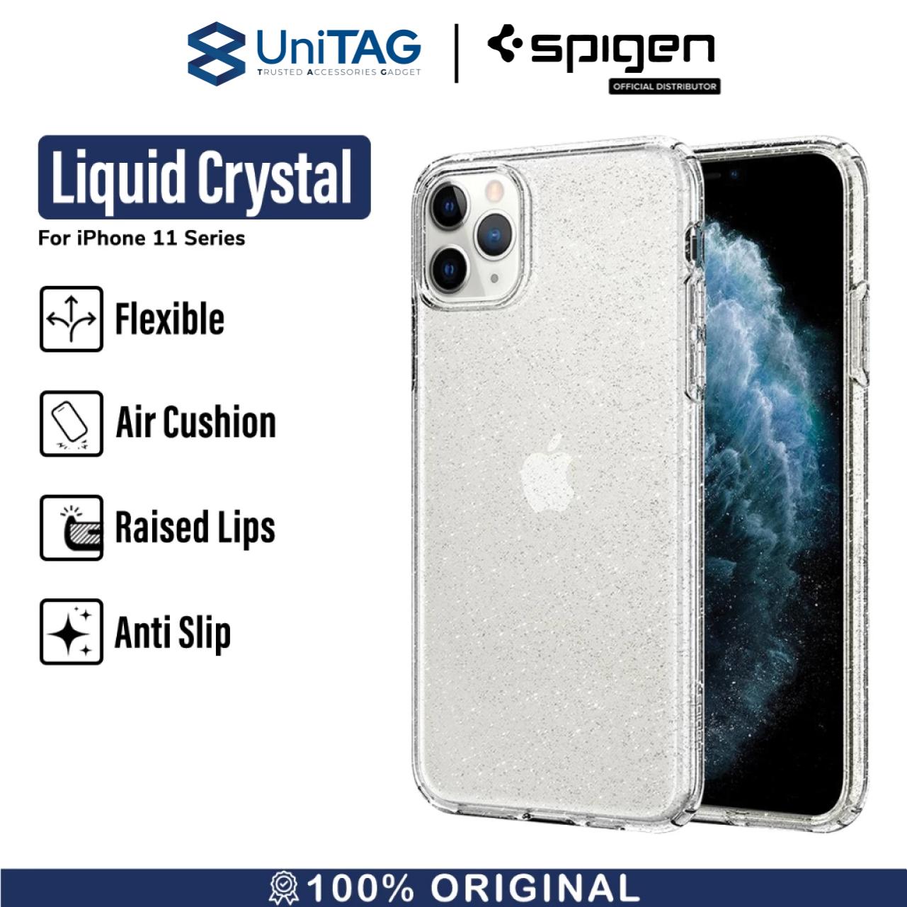 Case iPhone 11 Pro Max / Pro / 11 Spigen Liquid Crystal Glitter Casing