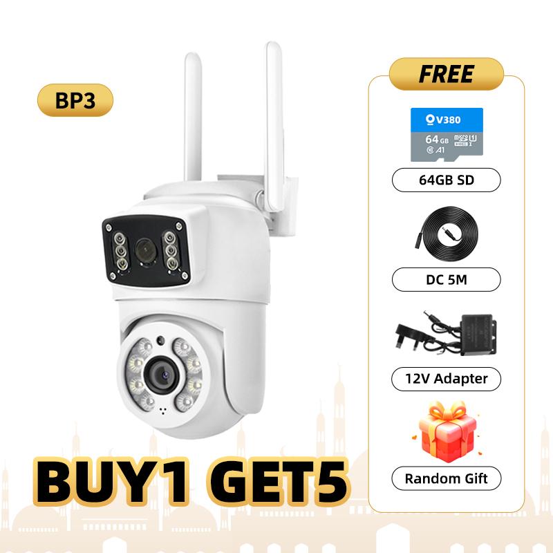 【BP3 SUPER BUNDLE】V380 BP3 Outdoor Waterproof 2MP WiFi CCTV Camera ...