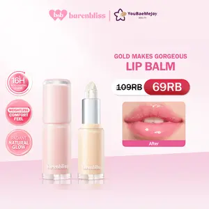 BNB barenbliss Gold Makes Gorgeous & Silver Makes Stunning Lip Balm | Lip Balm Glossy, Pelembab Bibir, Anti Bibir Kering