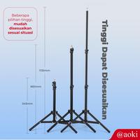 Gambar AOKI Tripod Lampu Portable Adjustable – Kaki Tiga Stabil, Tinggi Dapat Disesuaikan, Anti-Selip, Cocok untuk Outdoor & Camping - Tripod AOKI aja dari Aoki Official Kota Administrasi Jakarta Timur 5 Tokopedia